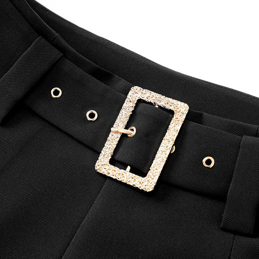 高级感休闲西装裤，高腰显瘦时尚气质通勤阔腿裤WLZD- 2501611 商品图2