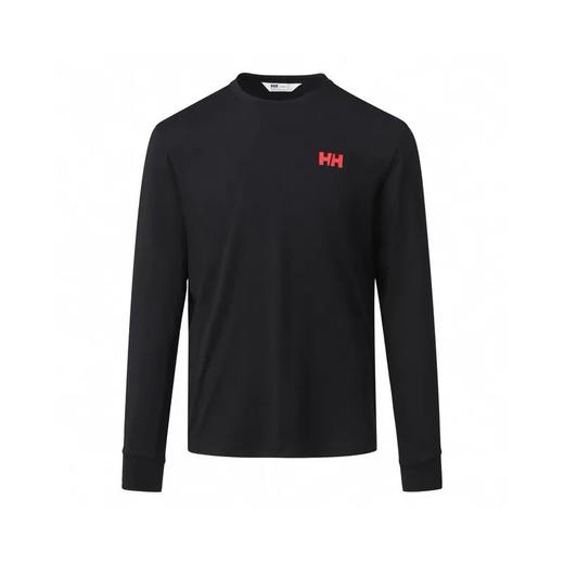 HH 25春新情侣款休闲速干弹力图案印花长袖T恤圆领卫衣 这款卫衣具有更加舒适性能 商品图3