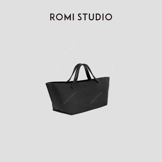 ROMI STUDIO“极简主义”100%牛皮 软皮大容量手提托特包 24SSB239 商品图3