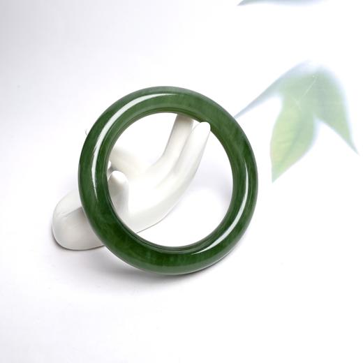 精品粉青手镯-圆条（放漏价） 商品图0