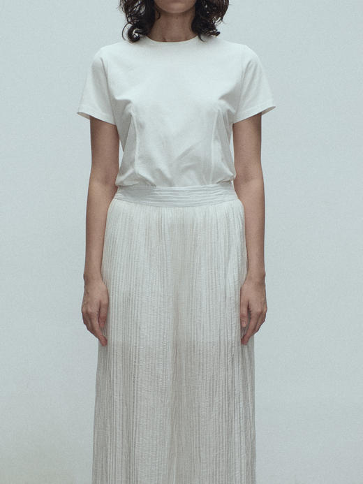 VC｜SS25163 Udo Tshirt [短袖上衣 白 / 卡其 ] 商品图1