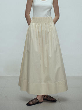 VC｜SS25115 Udo pleated skirt [半身裙 蜜桃色 ]