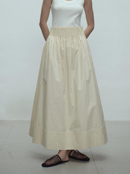 VC｜SS25115 Udo pleated skirt [半身裙 蜜桃色 ] 商品图0
