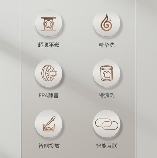 卡萨帝（Casarte）洗烘套装 C1 D10S7ELU1+CGS 10FS7EU1 商品图6