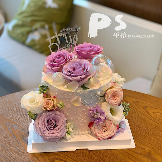 双层鲜花蛋糕 商品图1