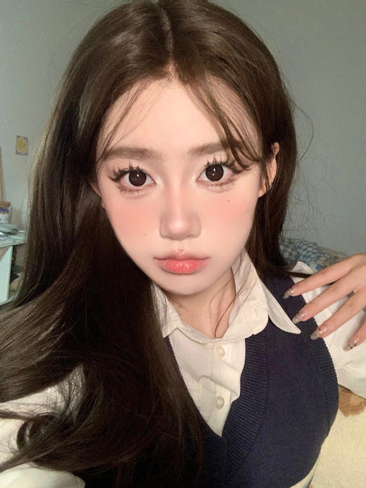 Arouge旗下 | 软熊泥泥&脏脏黑桃  | 14.5mm白狮参考着色中大直径   韩产半年抛 商品图3