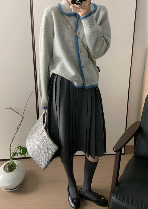 海盐蓝开衫 商品图5