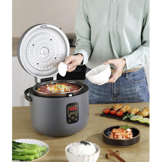 【有颜有料，多功能电饭煲】新款智能电饭煲 多功能预约定时 小型煮饭煲汤 3-4人不粘内胆电饭锅-QQ 商品图2