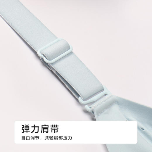 都市丽人小奶盖舒软挺塑调整型文胸超薄蕾丝树脂胶圈塑身文胸LJH2B5 商品图5