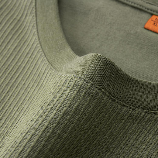 【DWP】大依优型大码圆领短袖T恤加肥加大男士大号弹力透气舒适夏季半袖 商品图3