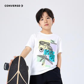 CONVERSE 夏 大童小童 儿童童装T恤 CNVN-TE-H345