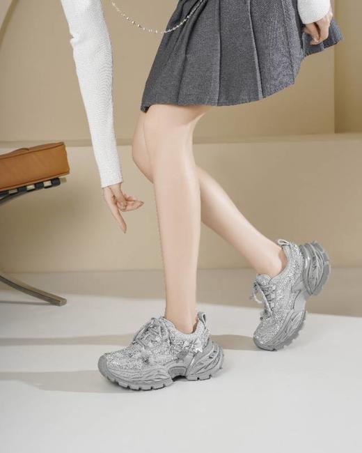 【云粉节】BF楼westory25年新款时尚老爹潮流厚底休闲鞋 商品图2