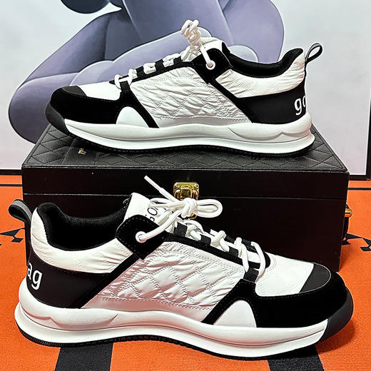 【45-49码】特大码男鞋休闲运动鞋网加肥大号跑步鞋老爹鞋潮 商品图7