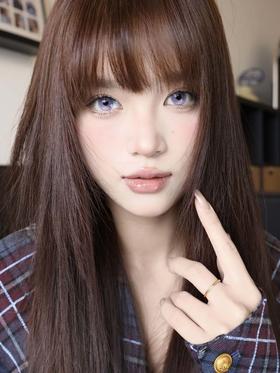 Vigour girl 半年抛 玻璃霜花 直径14.5mm着色13.8mm