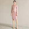 IWY/韩系高级感穿搭套装新款职业装洋气显白粉色西装两件套裙CS2103 商品缩略图1
