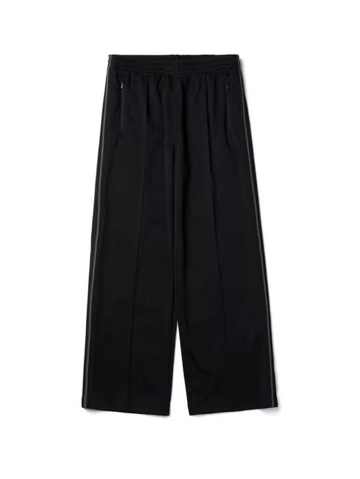 SUPERTOFU(SPTF) /YG-AW24-P073/珠地面料 刺绣LOGO 条纹织带 针织运动长裤 商品图3