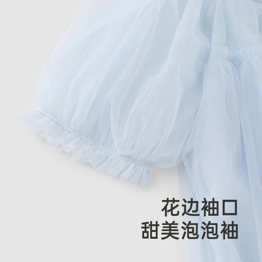 【商场同款】英氏女童裙子夏季透气网纱女宝公主裙中大童2025新款 商品图3