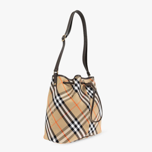 BURBERRY 巴宝莉 女士格纹水桶包 格子 8093869 B9368 商品图1