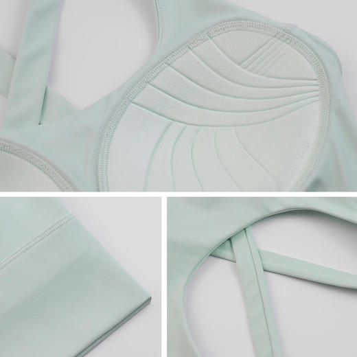 春夏新款交叉美背长款运动内衣 | 高弹防震 伸展轻盈 全包裹设计 舒适不闷热 商品图1