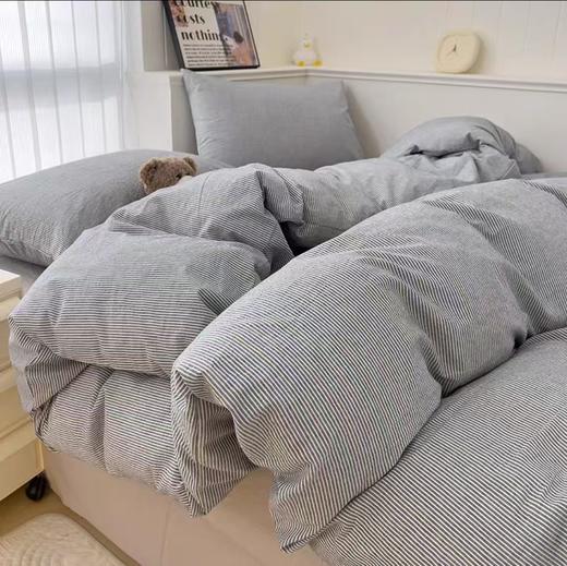 甄选都市时尚细条纹四季被G118000114 商品图1