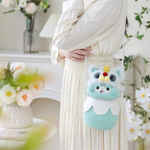 苏苏姐家醒狮蜜罐包手工diy编织钩针包包毛线团自制材料包 商品图1