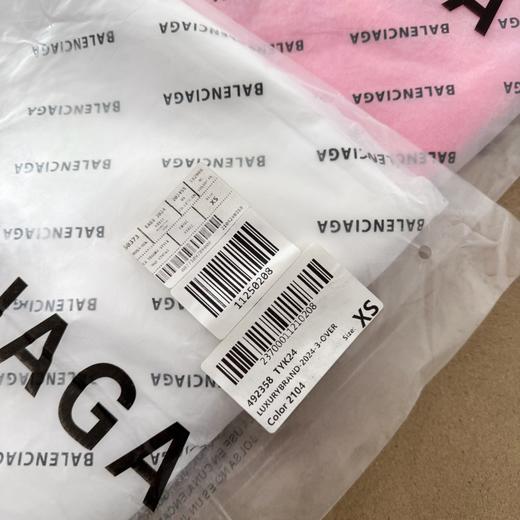 点此购买 巴黎世家春夏季双B烫钻男女情侣款短袖T恤 gz 310157 商品图14