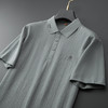 【棉质】【DWP】大依优型大码短袖POLO衫翻领体恤加肥加大男士大号弹力透气舒适夏季半袖 商品缩略图2
