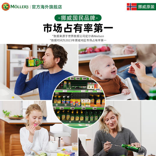 挪威mollers 鳕鱼油果冻 小鱼果冻水果味 36粒/盒-店铺展示 商品图3