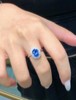 2.3ct刻面蓝宝石戒指 商品缩略图3