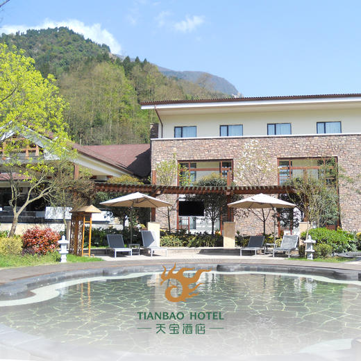 天宝温泉酒店 大床房（含双人温泉） 商品图2