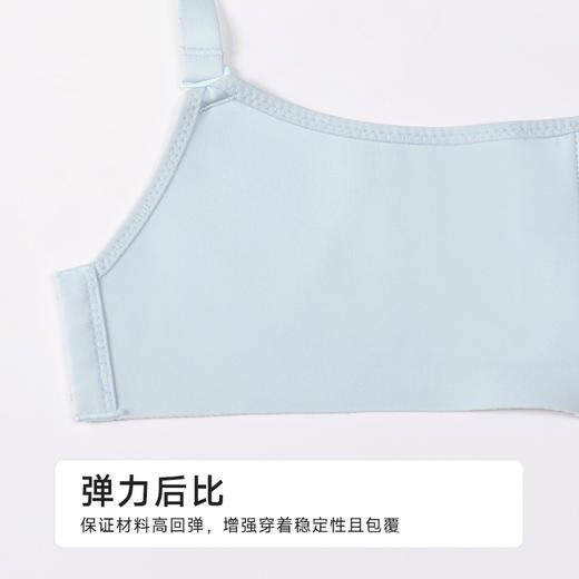 都市丽人聚拢升杯B杯常规内衣薄蕾丝树脂胶圈常规文胸YBH2C1 商品图8
