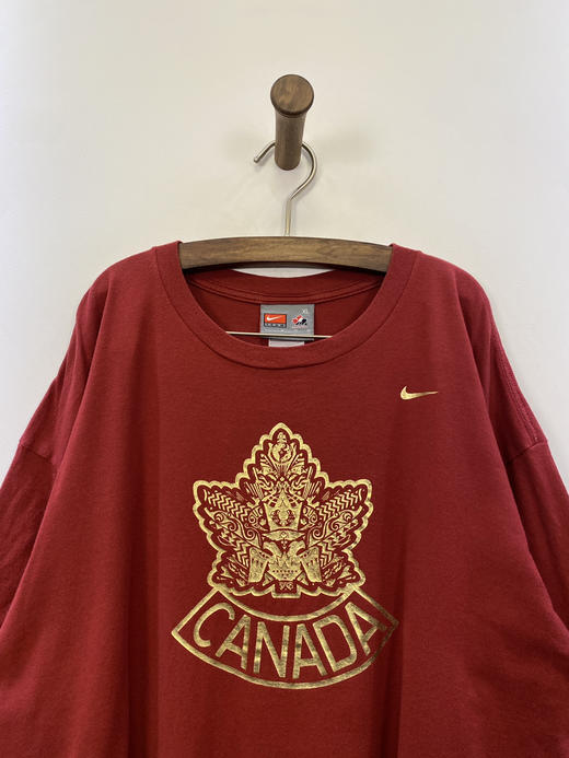 Y2K Vintage NIKE 耐克 TEAM 加拿大 短袖T恤 _SST(XL) 商品图1