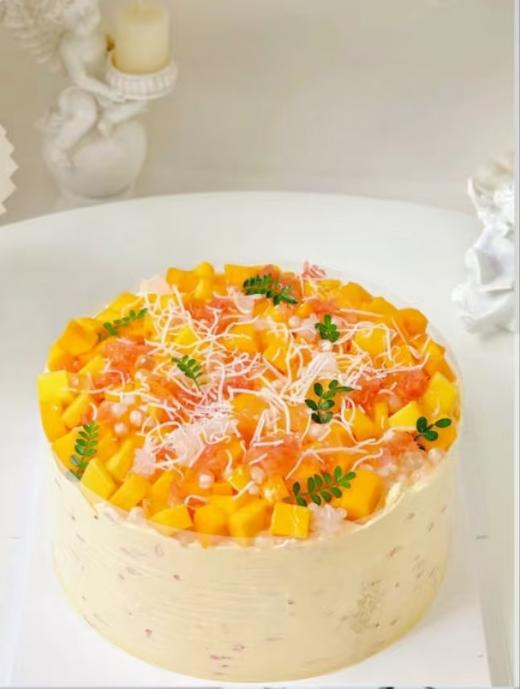【三款】香缇芒果奶油蛋糕（新鲜水果，因时令改动，有过敏水果请备注） 商品图1
