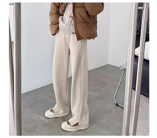 裁缝学苑AS430加绒加厚毛呢阔腿裤纸样女装高腰直筒裤子服装打板 商品图0