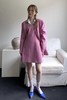 amadella 玫红色西装外套吊带裙套装 15768 商品缩略图0