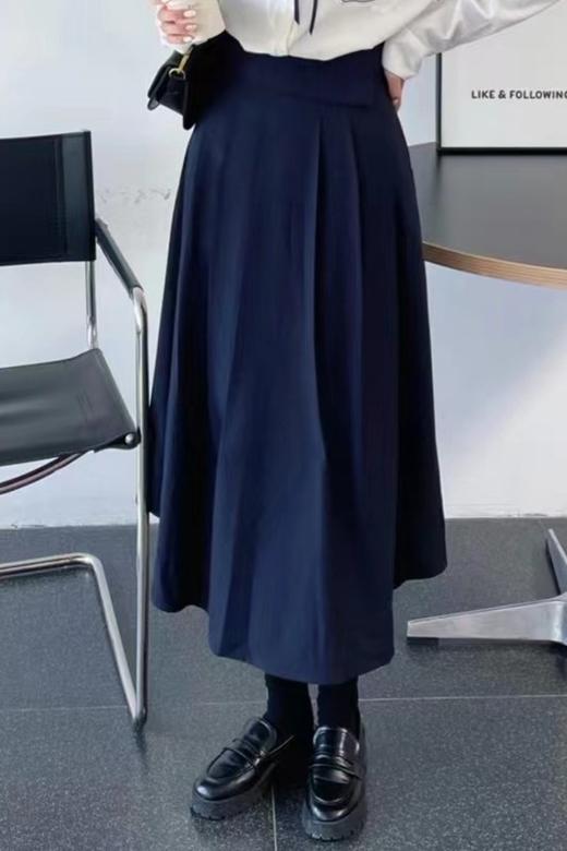 amadella 海军蓝A型半裙 15454 商品图0