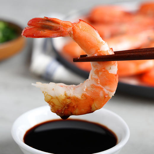 【无抗富硒】正大琥珀虾2斤 30-40尾/kg  水产白虾海鲜 商品图1