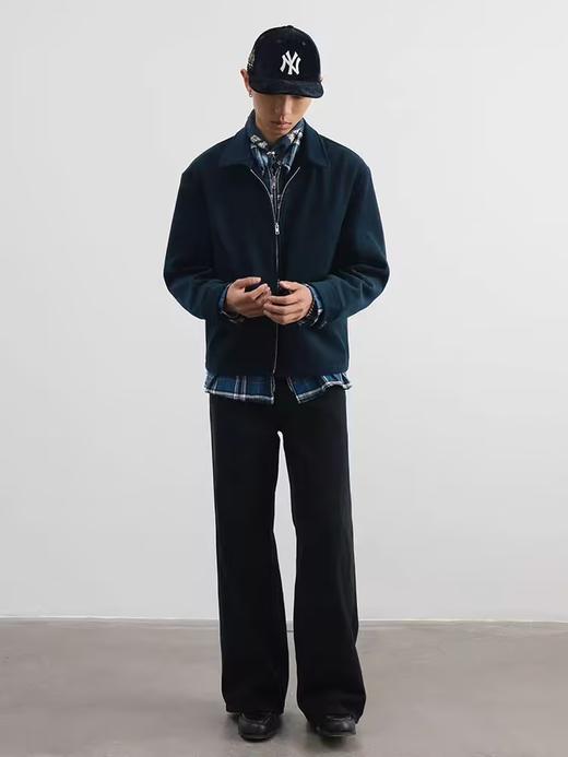 SUPERTOFU(SPTF) /MKS-AW24-J142/纽扣口袋 翻领拉链夹克 商品图1