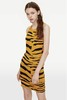 URBAN REVIVO 虎纹无袖针织连衣裙 15728 商品缩略图0