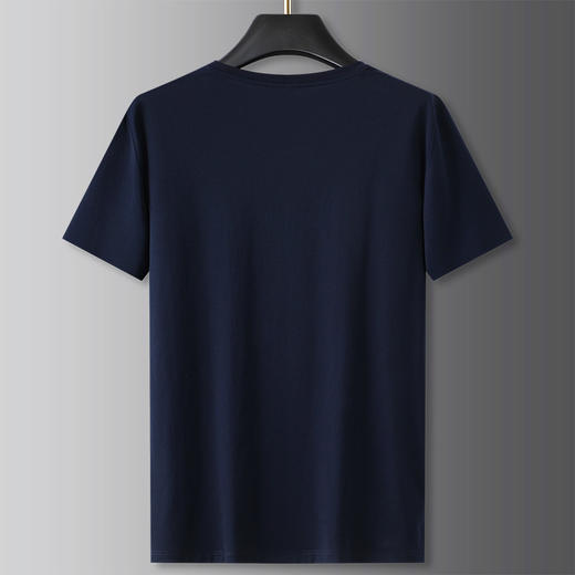 【丝光棉】【DG】大依优型大码短袖T恤丝光棉圆领休闲夏季薄款加肥加大胖子上衣 商品图9