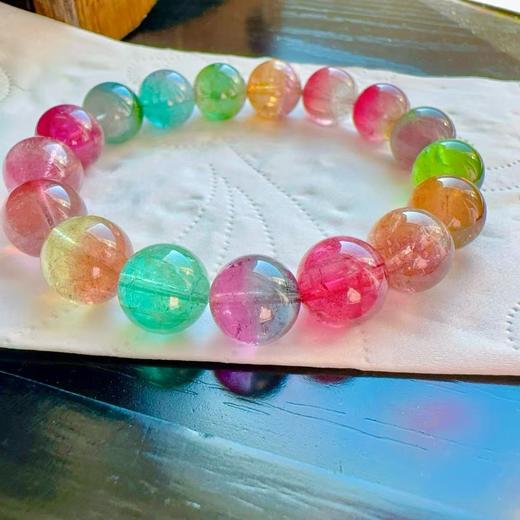 11mm-12mm单圈西瓜碧玺手串 商品图2