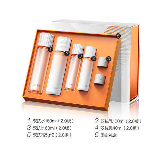 珀莱雅双抗水乳套装(爽肤水乳液)化妆品全套 护肤品套装礼盒 生日礼物【CDF】 商品图2