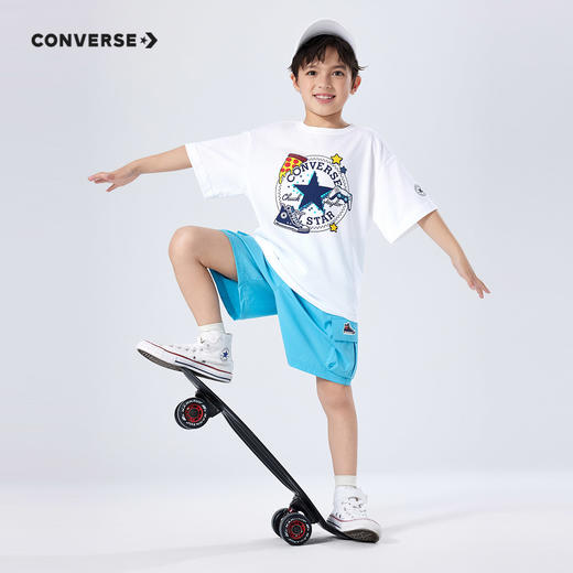 CONVERSE 夏 大童小童 儿童童装T恤 CNVN-TE-H517 商品图2