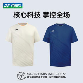 YONEX尤尼克斯羽毛球服大赛服球迷款 透气速干短袖10661CR 20877CR短袖[特惠清仓]