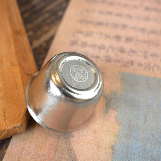 暗香疏影/纯钛小玲珑杯/双层冰花小茶杯户外钛杯露营直径5cm高3.5cm 商品图1