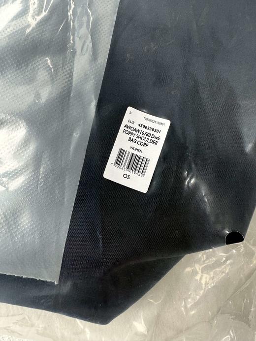 贝壳三 休闲拼色织带尼龙大容量单肩包简约金属手提托特包C022401 商品图2