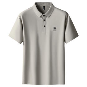 【冰丝无痕】【8色可选】【DK】大依优型大码短袖polo衫翻领加肥加大男装肥佬运动休闲冰丝无痕凉感上衣胖子商务