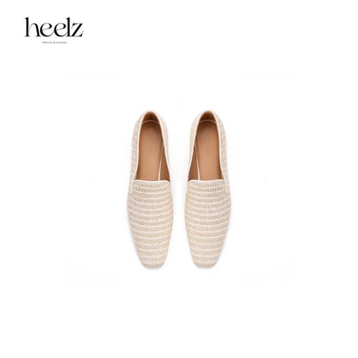 heelz设计师手工鞋履｜拉菲草乐福鞋 1 公分 商品图2