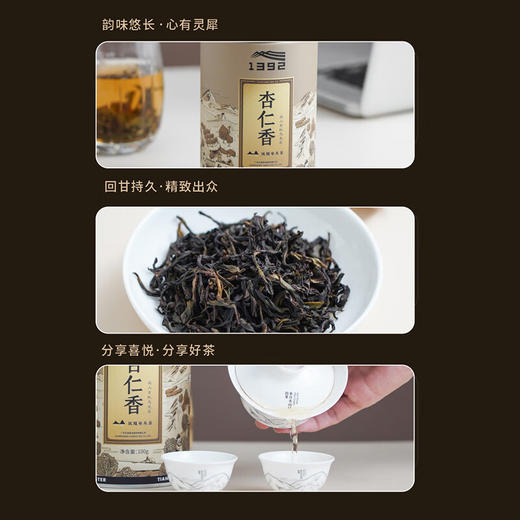 天池丨 金山系列 七彩 ·杏仁香 凤凰单丛 乌龙茶 特级 50g/100g 罐装 商品图4