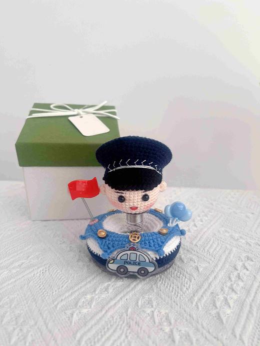 【DIY纯手工钩织卡通摇摇乐摆件】可爱纯手工钩织娃娃车载摆件（手工产品不支持退换）LQQ 商品图2